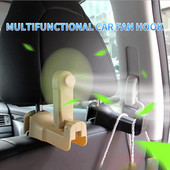 Automobilio galvos atrama Kablys Sėdynės nugaros pakaba Krepšiui Rankinės Piniginės Maisto prekių audinys Nešiojami spaustukai Automobilio kabliukas Ventiliatorius Automobilio interjero stilius