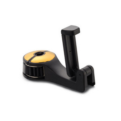 Γάντζος πλάτης 2 σε 1 Γάντζος για προσκέφαλο αυτοκινήτου με θήκη τηλεφώνου Κρεμάστρα πλάτη καθίσματος για τσάντα τσάντα Παντοπωλείο Πανί Πτυσσόμενα Κλιπ Οργάνωση