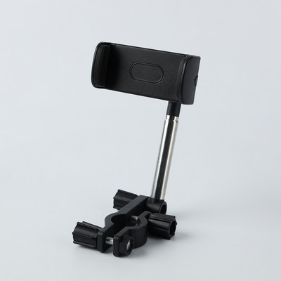 360 laipsnių automobilio galinio vaizdo veidrodžio tvirtinimo telefono laikiklis, skirtas iPhone Samsung reguliuojamas GPS sėdynės telefono laikiklis Universalus prailginamas stovas