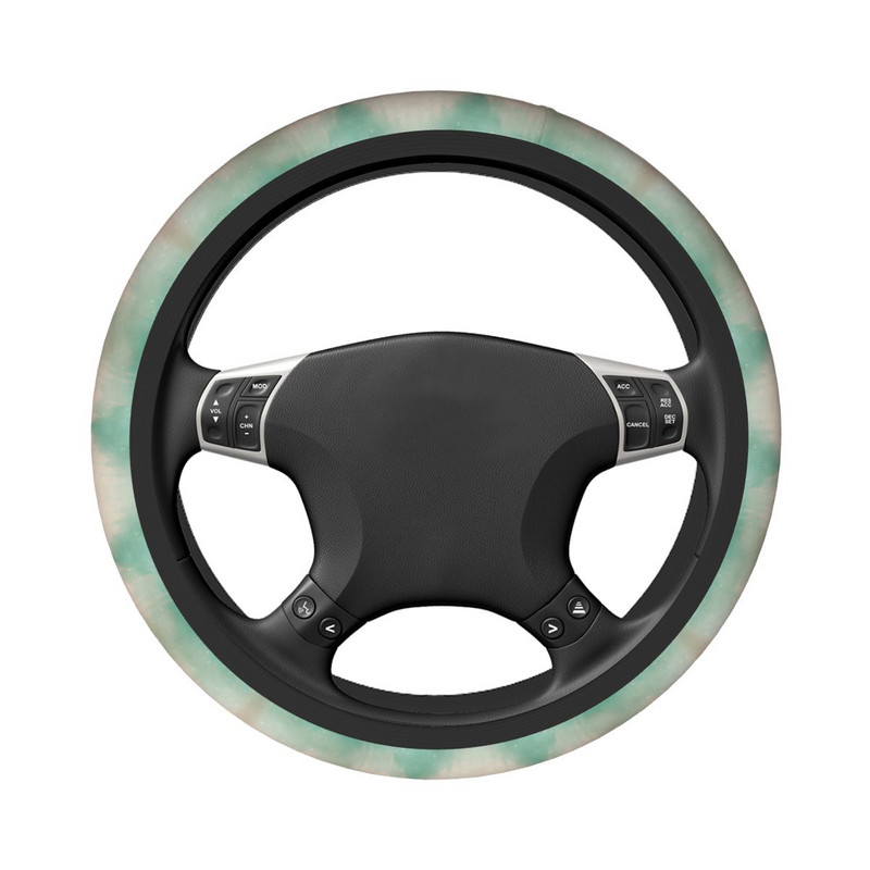 37-38 Automobilio vairo dangtis akvarelė Spalvinga neslystanti automobilio stilius Tinkami automobilių priedai