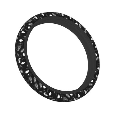 38 cm automobilio vairo dangteliai Flamingo Bird elastinė pynė ant vairo dangtelio Elastische vairo priedai