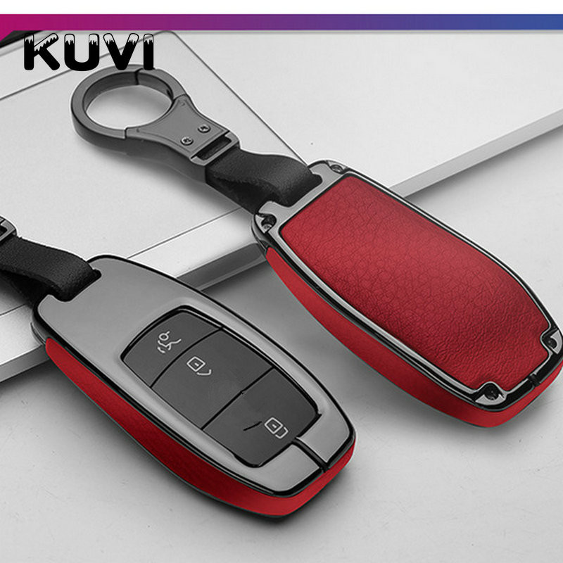 Lengvojo lydinio odinis automobilio raktų dangtelio dėklas Korpuso krepšio apsauginis raktų pakabukas skirtas Mercedes Benz 2017 E klasės W213 2018 S klasės priedams