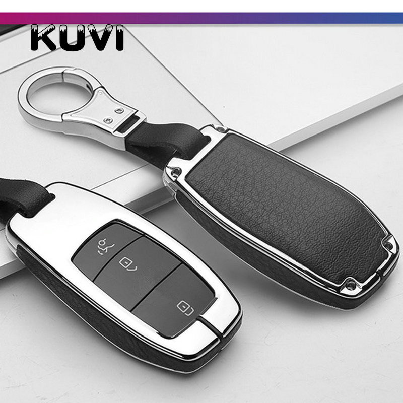 Lengvojo lydinio odinis automobilio raktų dangtelio dėklas Korpuso krepšio apsauginis raktų pakabukas skirtas Mercedes Benz 2017 E klasės W213 2018 S klasės priedams