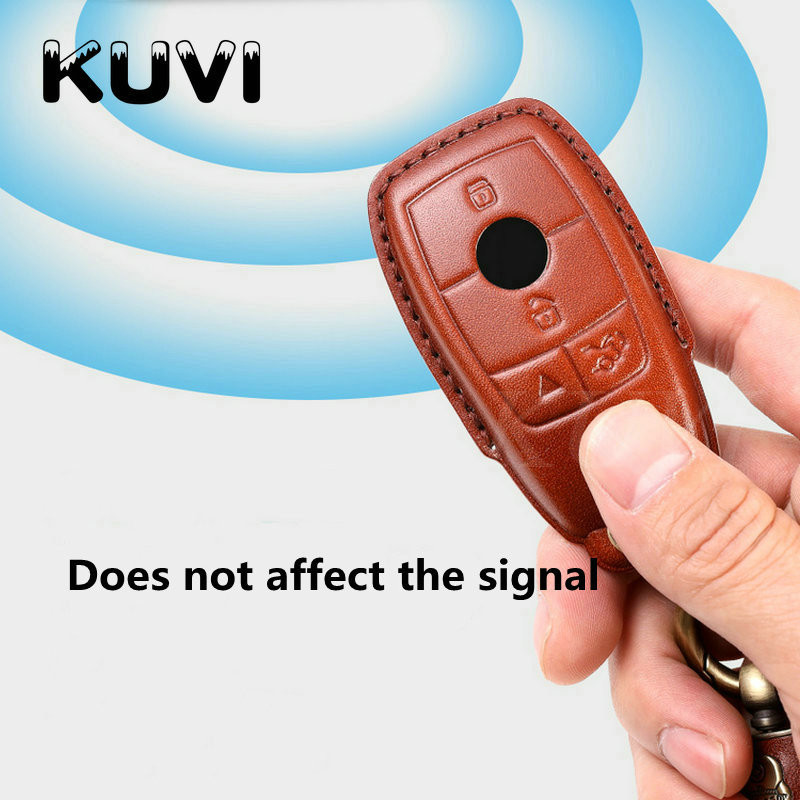 Kožna maska za ključeve automobila Shell Zaštitna torba za Mercedes Benz ACESG GLS klasa W177 W205 W213 W222 G63 X167 Maybach