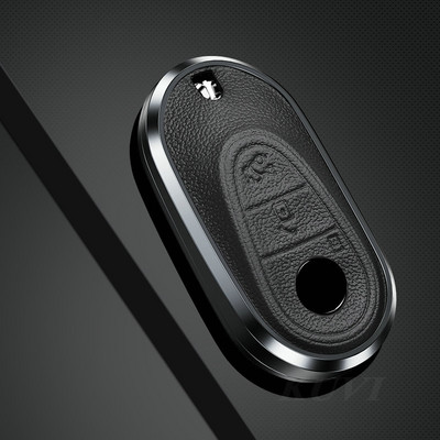 Husă pentru chei de mașină din piele din aliaj pentru carcasă Fob pentru Mercedes Benz W223 Clasa S300 S350 S450 S500 2020 2021 2022 Accesorii