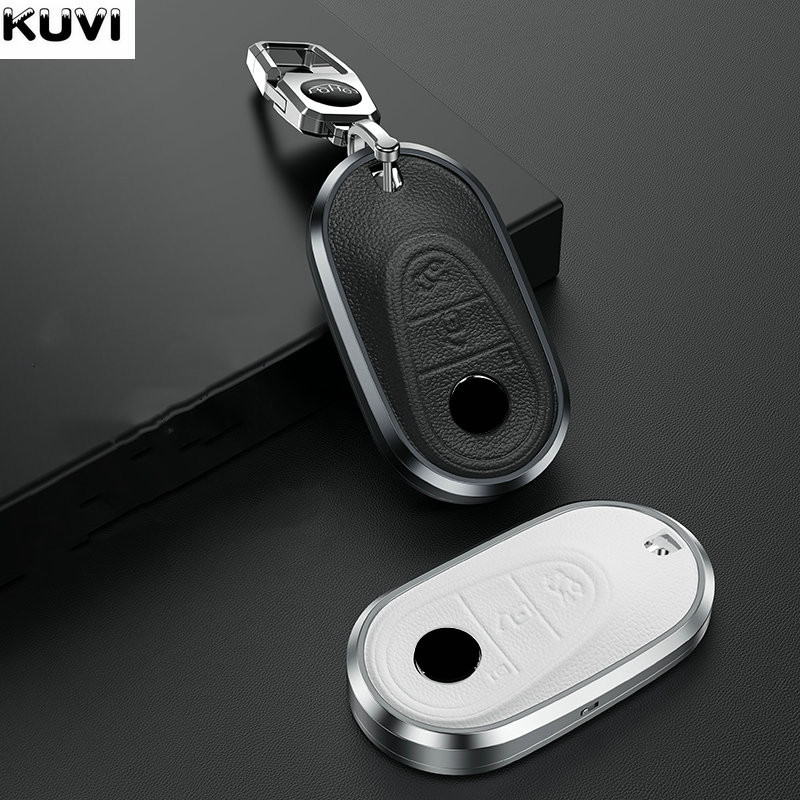 Husă pentru chei de mașină din piele din aliaj pentru carcasă Fob pentru Mercedes Benz W223 Clasa S300 S350 S450 S500 2020 2021 2022 Accesorii