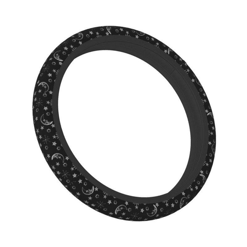 Retor Sun Moon Cool autó kormánykerék burkolata 37-38 elasztikus kormánykerék védőburkolat Elastische Auto Interior Accessories