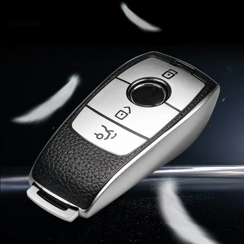 TPU Δερμάτινο κάλυμμα κλειδιού αυτοκινήτου Κέλυφος θήκης για Mercedes Benz E Class W213 W205 E200 E260 E300 E320 AMG CLA 2018 2019 2020 Αξεσουάρ