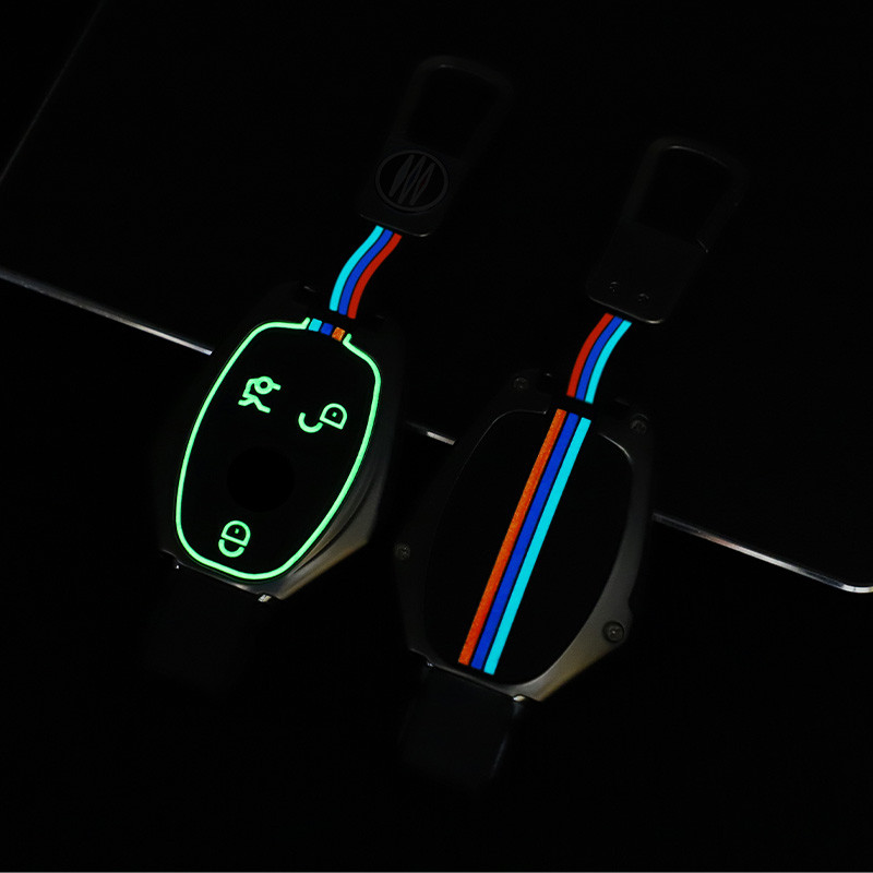 Kućište za ključeve od pocinčane legure Držač školjke za Mercedes Benz ABCE GL S GLA GLK CLS Klasa AMG W204 W205 W212 W463 W176