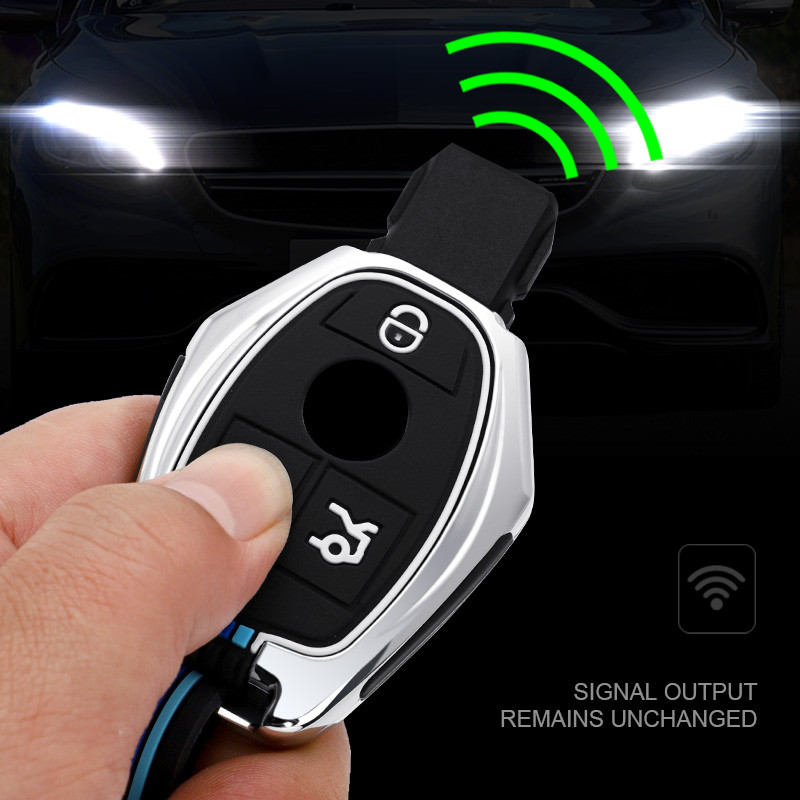 Kućište za ključeve od pocinčane legure Držač školjke za Mercedes Benz ABCE GL S GLA GLK CLS Klasa AMG W204 W205 W212 W463 W176