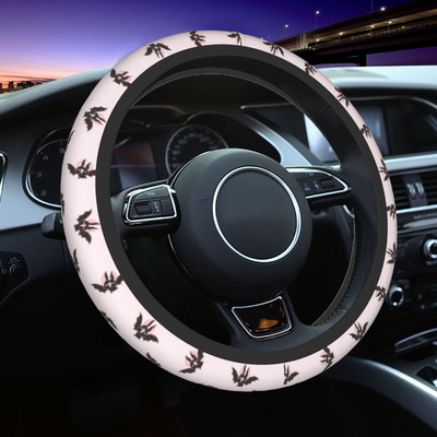 Šišmiš Noć vještica Navlaka za volan automobila 38 cm Univerzalna leteća vampirska životinja Auto Štitnik za volan Dodaci za automobil