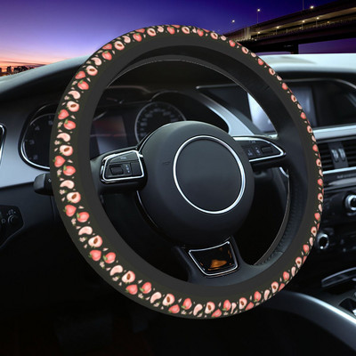 38 cm automobilio vairo dangtelis persikų vaisius elastingas automobilio stiliaus Elastische automobilių priedai