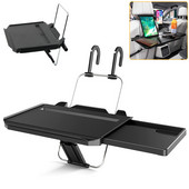 Επιτραπέζιο τιμόνι αυτοκινήτου Δίσκος καθίσματος Τραπέζι βάσης για φορητό υπολογιστή αυτοκινήτου Κρυφό γραφείο Universal θήκη για ταμπλέτες για φαγητό Σπουδές ταξίδια
