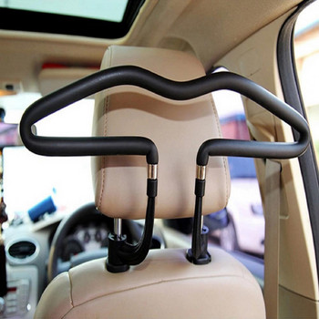 Автомобилна стойка за дрехи Издръжлива многофункционална седалка за кола от неръждаема стомана Облегалка за глава Закачалка за дрехи за автомобили
