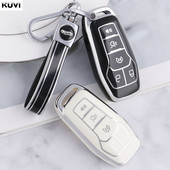 Carcasă inteligentă pentru chei de mașină Shell Fob pentru Ford Fusion Mondeo Mustang F-150 Explorer Edge 2015 2016 2017 2018 Accesorii pentru breloc