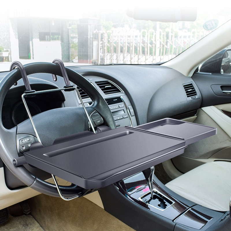 Automobilinis staliukas Ištraukiamas sulankstomas dėklas nešiojamajam telefonui Maisto gėrimų laikiklis Auto vidaus sėdynės nugarėlė Kompiuterio atramos priedai