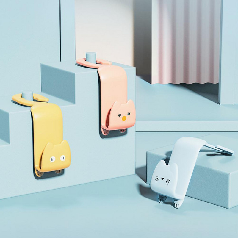 2 tk autohoidik Kasulik keskkonnasõbralik kaasaskantav peatoe kinnitushoidik riiete jaoks Autoistme konks Autoistme konks