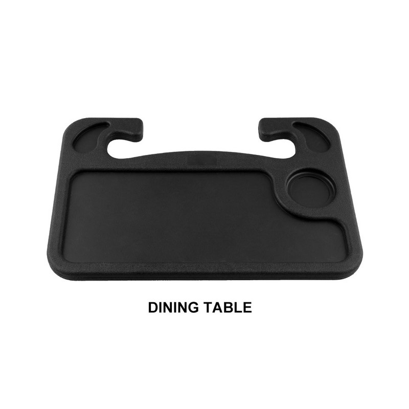 Daugiafunkcis automobilinis nešiojamojo kompiuterio stovas Nešiojamojo kompiuterio stalas vairo dėklas auto gėrimų laikiklis vairas Mažas kortelių stalas automobilio maisto dėklas