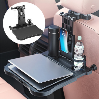 Car Small Table Board Car Steering Table Multifunctional Dinner Plate Writing Office Computer Laptop Stand Car Trunk Organizer