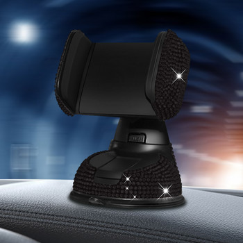 Βάση τηλεφώνου αυτοκινήτου γενικής χρήσης Fashion diamond Έξοδος αέρα Πίνακας ταμπλό Στήριγμα αποθήκευσης Rhinestone Βάση πλοήγησης Αυτοκίνητο Εσωτερικό ντεκόρ