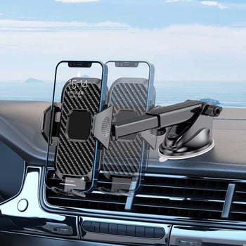 2022 Sucker Car Phone Holder Mount Stand GPS Stand Soporte para telefono de coche For iPhone 13 12 11 Pro Xiaomi Huawei Samsung