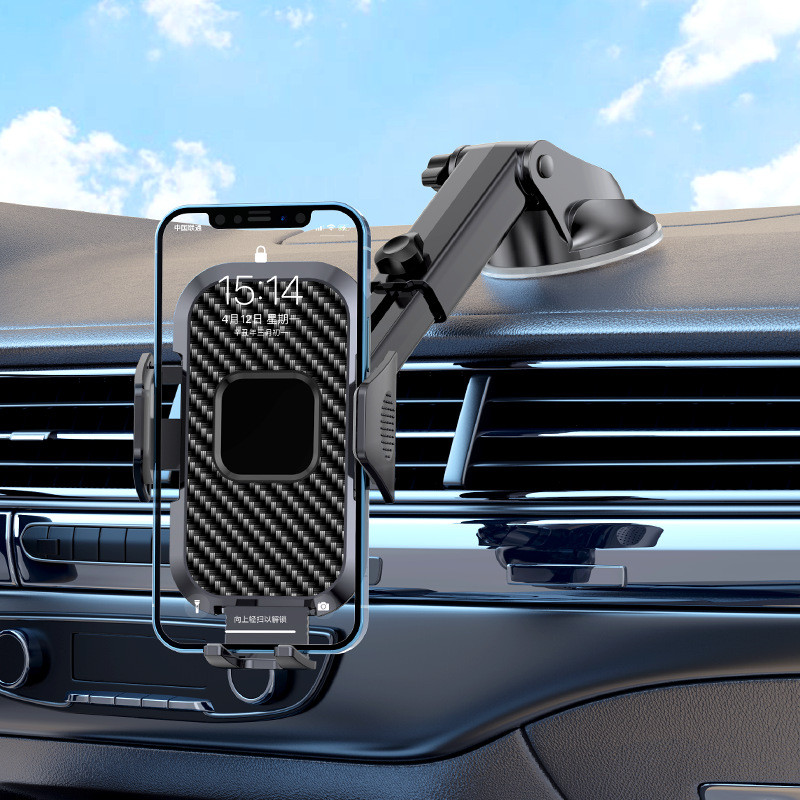 2022 Sucker autós telefontartó rögzítő állvány GPS állvány Soporte para telefon de coche iPhone 13 12 11 Pro Xiaomi Huawei Samsung készülékhez