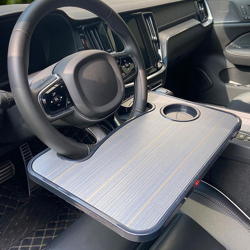 Multi-funcțional Volan Mașină Carte de masă Placă de luat masa Suport pentru banc de lucru Raft pentru computer Suport pentru tavă