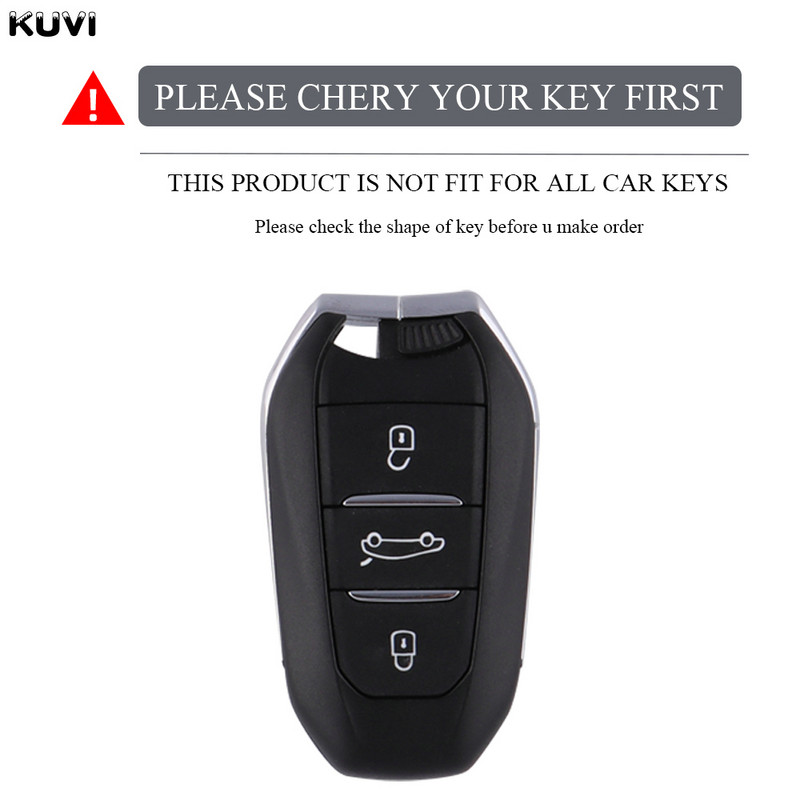 TPU automobilio nuotolinio valdymo pulto rakto dėklo dangtelis, skirtas Peugeot 2008 3008 4008 5008 308 408 508 Citroen C1 C2 C4 C6 C3-XR Picasso Grand DS3 DS5