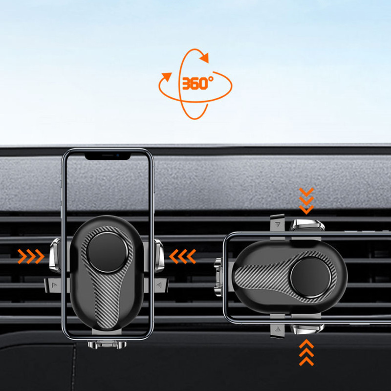 Suport pentru telefon auto Gravity Ventuză Suport telefon pentru telefon mobil pentru iPhone 13 12 Xiaomi Redmi Samsung Huawei