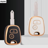 Naujas TPU automobilio nuotolinio valdymo pulto rakto dėklo dangtelis, skirtas Peugeot 106 107 206 207 306 307 406 407, skirtas Citroen C1 C4 Protector Fob priedams