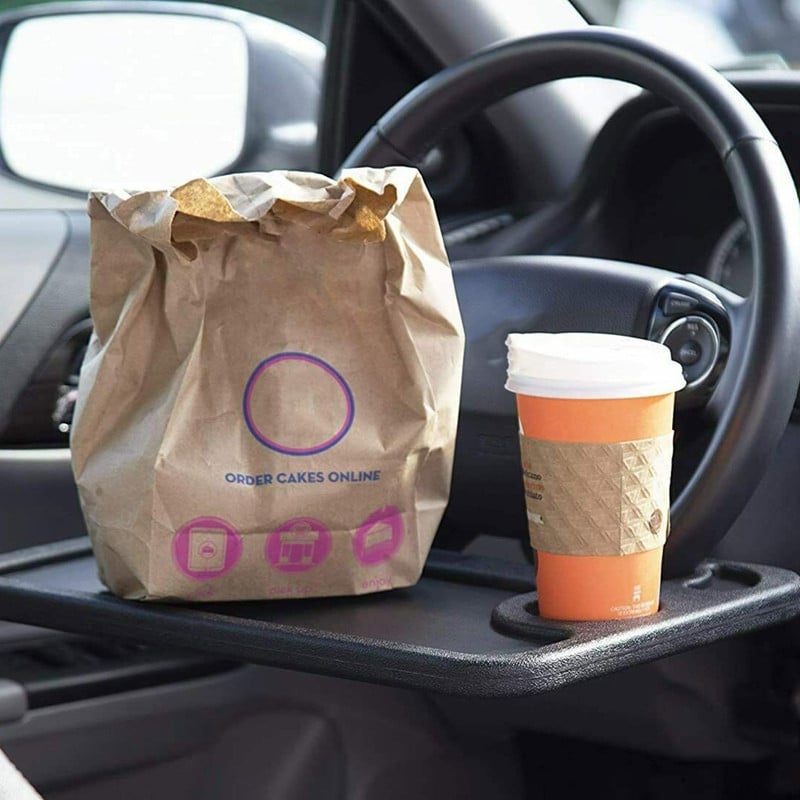 1 vnt 42 * 28 cm automobilio vairo nešiojamojo kompiuterio laikiklio stalo padėklas, skirtas automatiniam daugiafunkciam maisto valgomojo skaitymo rašymo stovo laikikliui