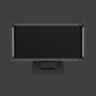 Telefono planšetinio kompiuterio laikiklis, skirtas Tesla Model 3 / Y 360° Reguliuojamas pasukamas galinės sėdynės kompiuterio laikiklis Automatinis galvos atramos palaikymas, skirtas iPad Mini Pro