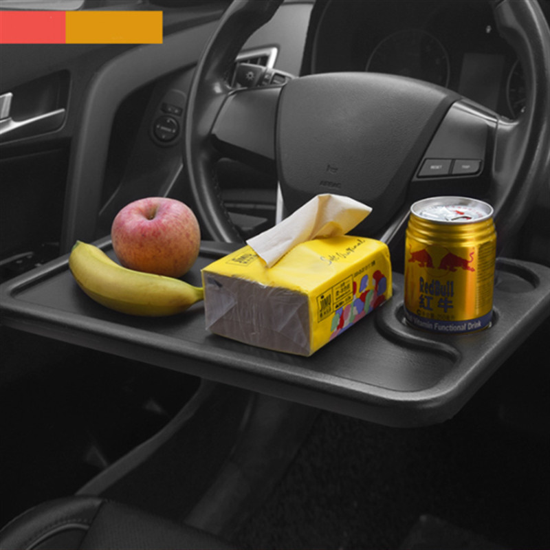 Autós kormánykerék asztali laptop íróasztal Tesla Model 3/X/S/Y többfunkciós utazási étkezési notebook tartóhoz, belső kiegészítők