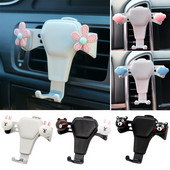Gravity autós tartó telefonhoz Air Vent Clip rögzíthető mobil cellás állvány okostelefonhoz GPS támogatás iPhone 13 12 Xiaomi Samsung telefonhoz