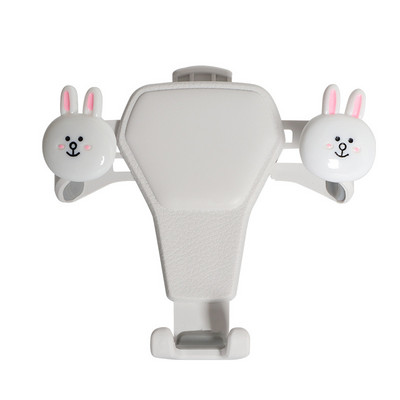 Gravity autós tartó telefonhoz Air Vent Clip rögzíthető mobil cellás állvány okostelefonhoz GPS támogatás iPhone 13 12 Xiaomi Samsung telefonhoz