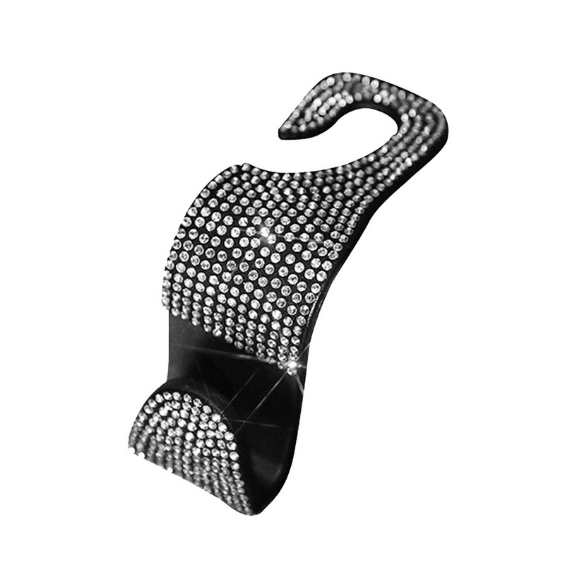 2 vnt. Praktiškas sėdynės atlošo laikiklis rankinėms Vidinis Kalnų krištolas automobilio galvos atramos kabliukas Daugiafunkcinė bakalėjos laikymo pakaba