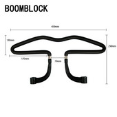BOOMBLOCK 1db Autókendőtartó Akasztók Styling For BMW e90 e60 e39 e46 f10 F30 VW Golf 7 passat b6 Peugeot 206 audi a3 a4 b8