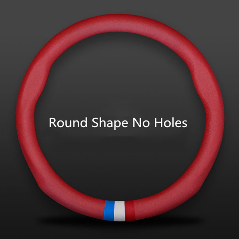 38 cm husă universală pentru volan auto DIY anti-alunecare pentru toate anotimpurile capac pentru volan auto Accesorii auto