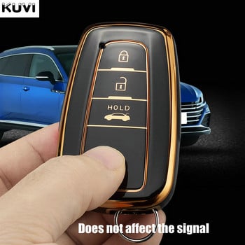 Моден TPU калъф за дистанционен ключ за кола Cover Shell Fob за Toyota Corolla Prius Camry CHR C-HR RAV4 Altis Land Cruiser Prado Keyless