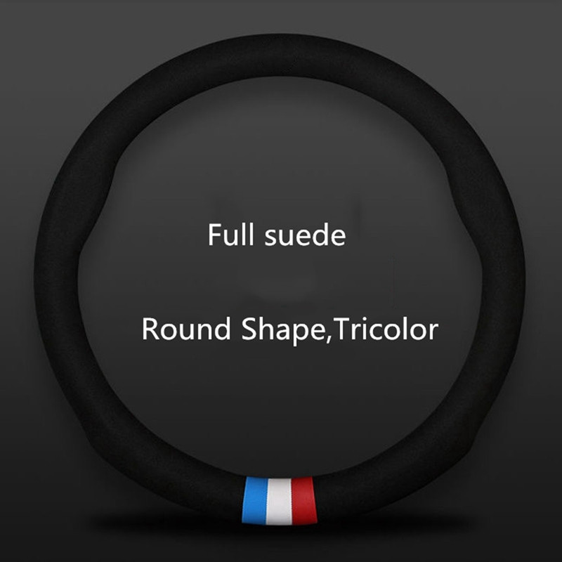 Navlaka za volan automobila antilop pletenica koja ne klizi na navlaci za volan automobila 38 cm, univerzalni dodaci za automobil