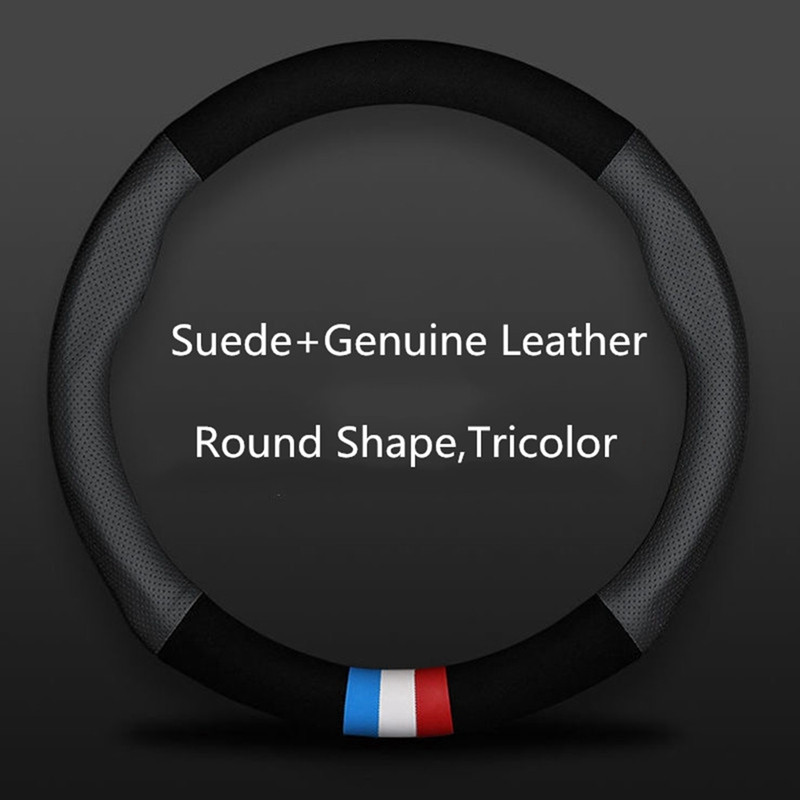 Navlaka za volan automobila antilop pletenica koja ne klizi na navlaci za volan automobila 38 cm, univerzalni dodaci za automobil