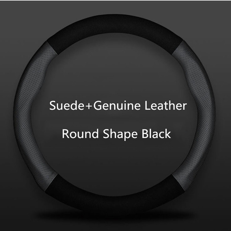 Navlaka za volan automobila antilop pletenica koja ne klizi na navlaci za volan automobila 38 cm, univerzalni dodaci za automobil