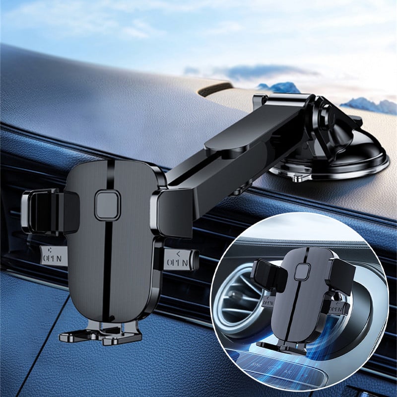 Műszerfal autós telefontartó állvány Autótelefon tartó klip Tartozékok Jeep Renegade Compass Patriot Liberty Wrangler Cherokee-hoz