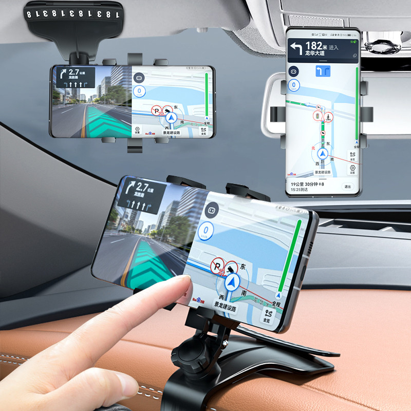 Műszerfal autós telefontartó állvány Autótelefon tartó klip Tartozékok Jeep Renegade Compass Patriot Liberty Wrangler Cherokee-hoz