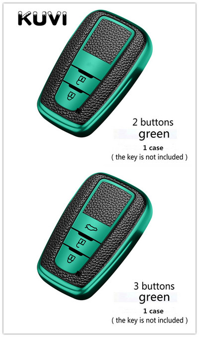 Nova tpu futrola za ključeve za Toyotu Camry CHR Corolla RAV4 Avalon Land Cruiser Prado Prius Poklopac daljinskog upravljača 2 3 gumba 2017 2018 2019