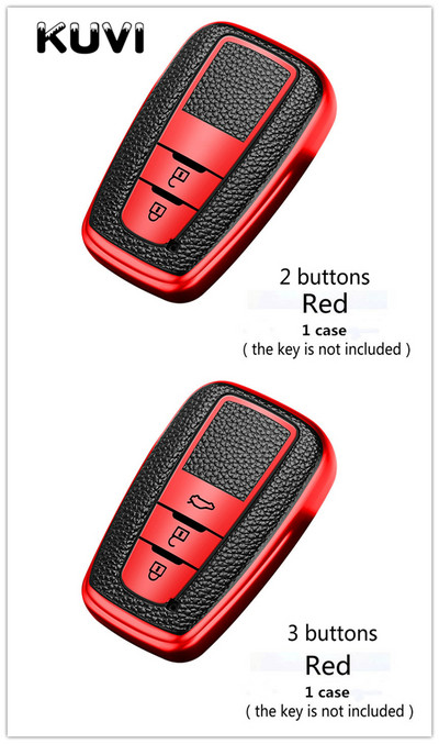 Nova tpu futrola za ključeve za Toyotu Camry CHR Corolla RAV4 Avalon Land Cruiser Prado Prius Poklopac daljinskog upravljača 2 3 gumba 2017 2018 2019