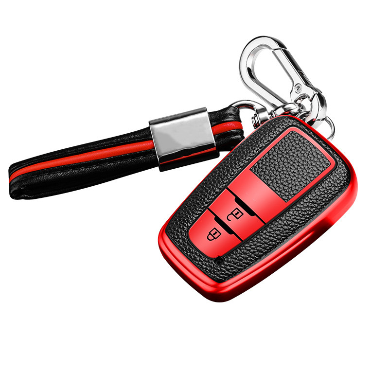 Nova tpu futrola za ključeve za Toyotu Camry CHR Corolla RAV4 Avalon Land Cruiser Prado Prius Poklopac daljinskog upravljača 2 3 gumba 2017 2018 2019