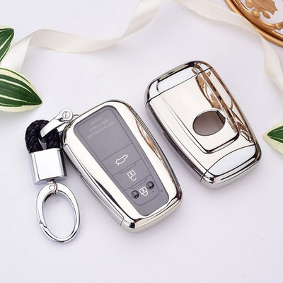 Novi automobilski TPU daljinski ključ, držač kućišta za Toyotu CHR Prado 2017 2018 Prius Camry Corolla RAV4 2017 2018 2019 2020 Dodaci