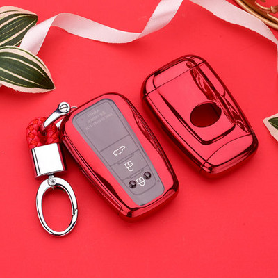 Novi automobilski TPU daljinski ključ, držač kućišta za Toyotu CHR Prado 2017 2018 Prius Camry Corolla RAV4 2017 2018 2019 2020 Dodaci