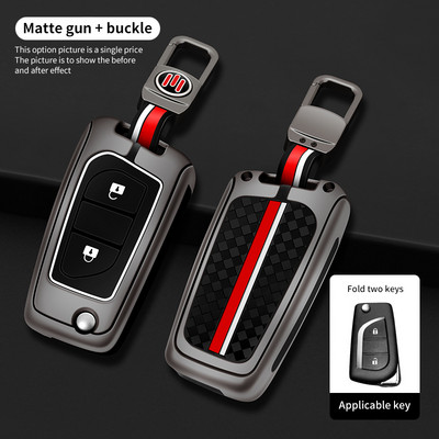 Калъф за дистанционен ключ за автомобил Shell Fob за Toyota Auris Corolla Avensis Verso Yaris Aygo Scion TC IM Camry RAV4 Forturner Hilux